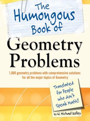 cover image of The Humongous Book of Geometry Problems